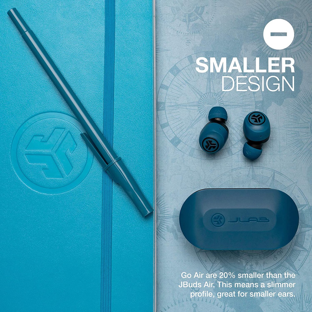 Audífonos Jlab Audio In Ear Go Air Tws Bluetooth 5.0 Azules