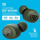 Audífonos Jlab Audio In Ear Go Air Tws Bluetooth 5.0 Verdes