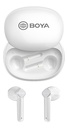 Audífonos Boya By-ap100 Intrauditivos Inalámbricos Bluetooth 5.1 Blancos